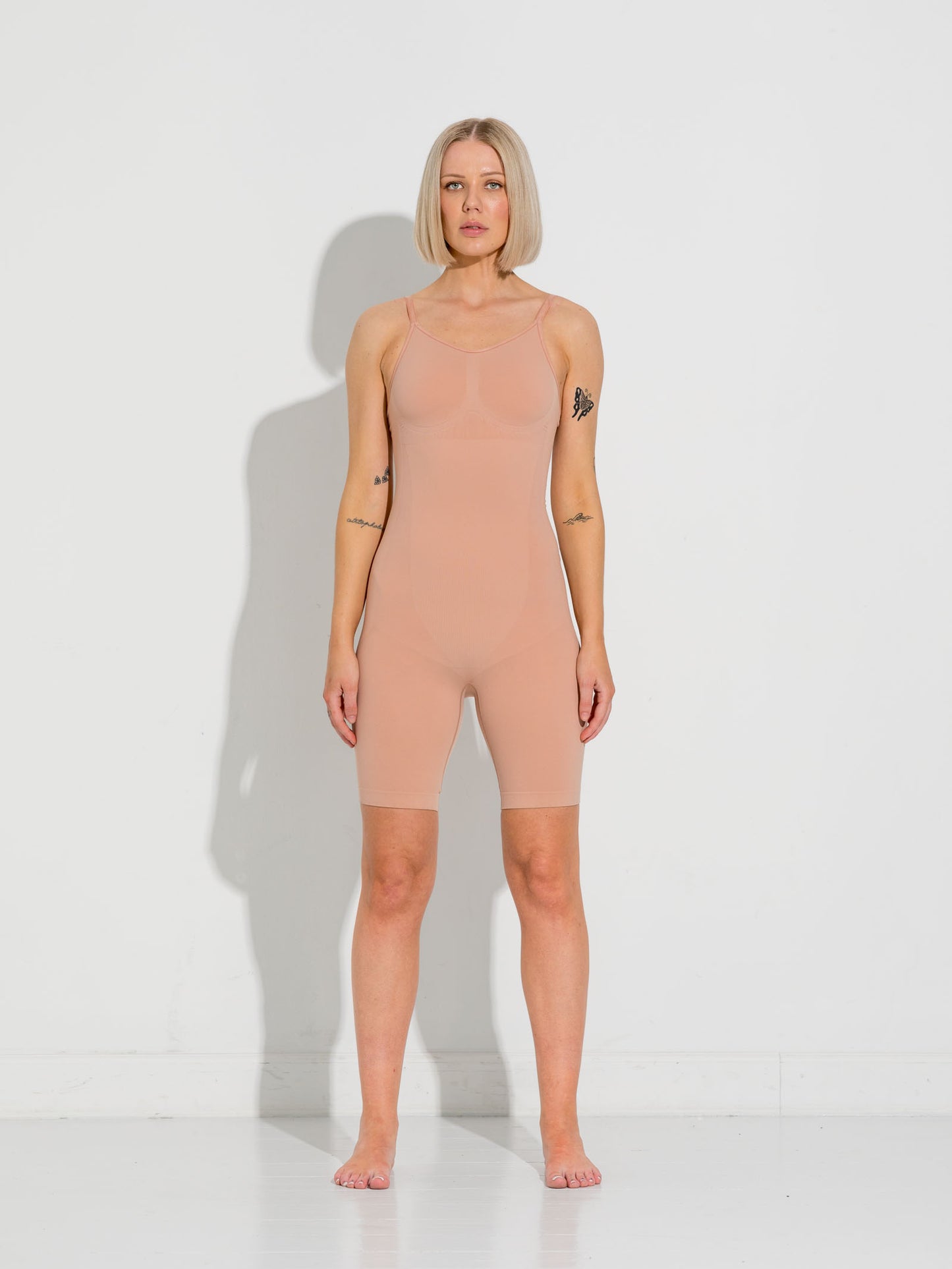 Contour Shapewear Bodysuit - Tan